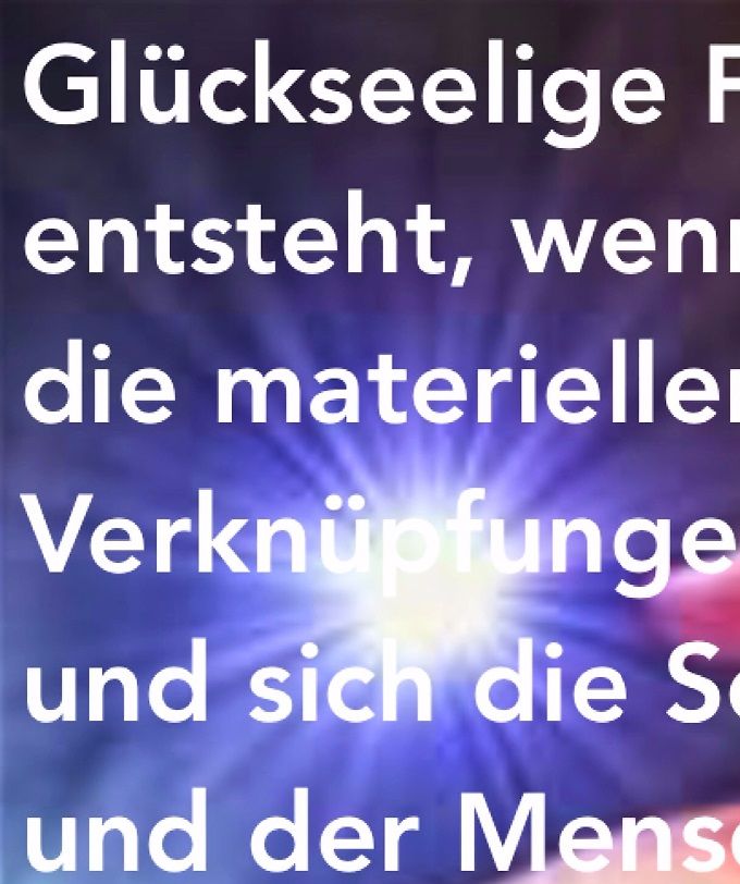 Ja, so soll es sein! 