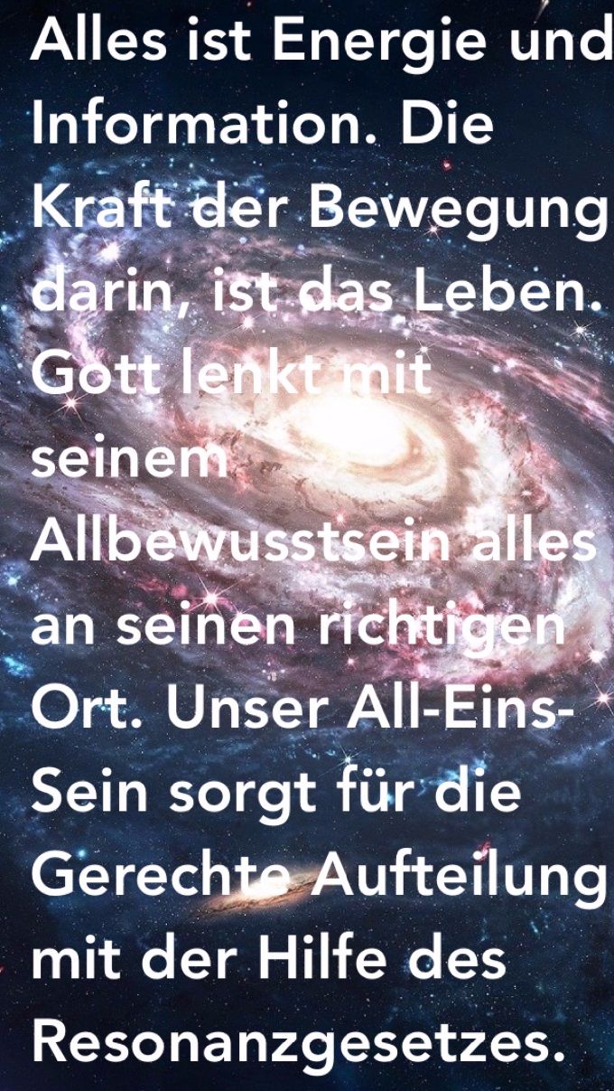 Wie wundervoll, wenn alle von allem genug zum Leben uns Wachsen haben könnten!