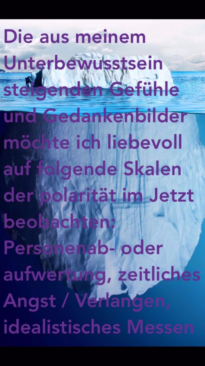 Beobachten hilft uns zu erkennen was unter der Oberfläche schlummert!